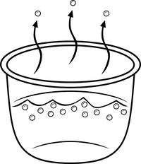 cooking black rice with a stove